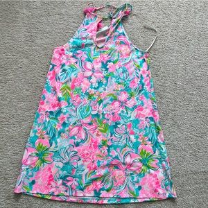 NWT Lilly Pulitzer Margot Dress. Size Medium (M) in color Hot on the Scene